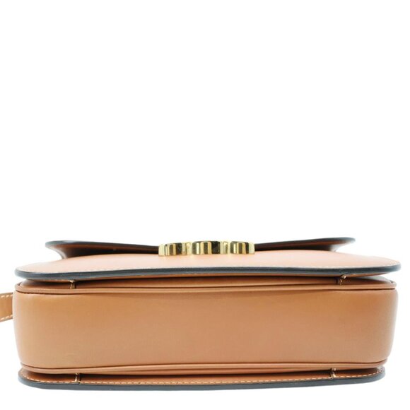 Celine  Triomphe Leather Shoulder Bag Brown - Picture 10 of 14